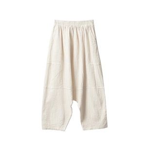 Atelier Delphine Kiko Pant, Kinari, Wrinkled Cotton - L, NWOT